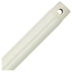 12 x 3/4-Inch White Ceiling Fan Down Rod