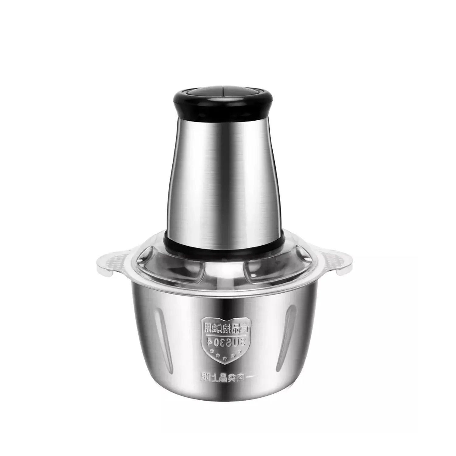 5104 3Ltr Electric Food Processor Stainless Steel Onion Cutter Multi Chopper 2 Speed Levels 5 Blades Universal Chopper for kitchen