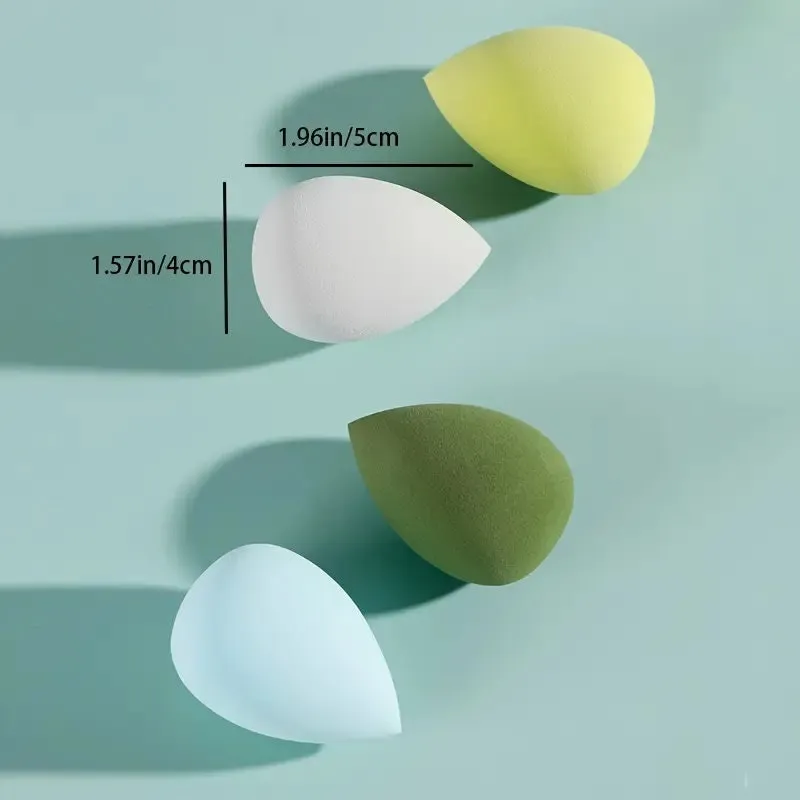 5pcs Teardrop Beauty Blender Makeup Blenders Set Beauty Sponge Beauty Dabber Sponges | Green