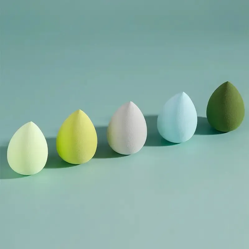 5pcs Teardrop Beauty Blender Makeup Blenders Set Beauty Sponge Beauty Dabber Sponges | Green