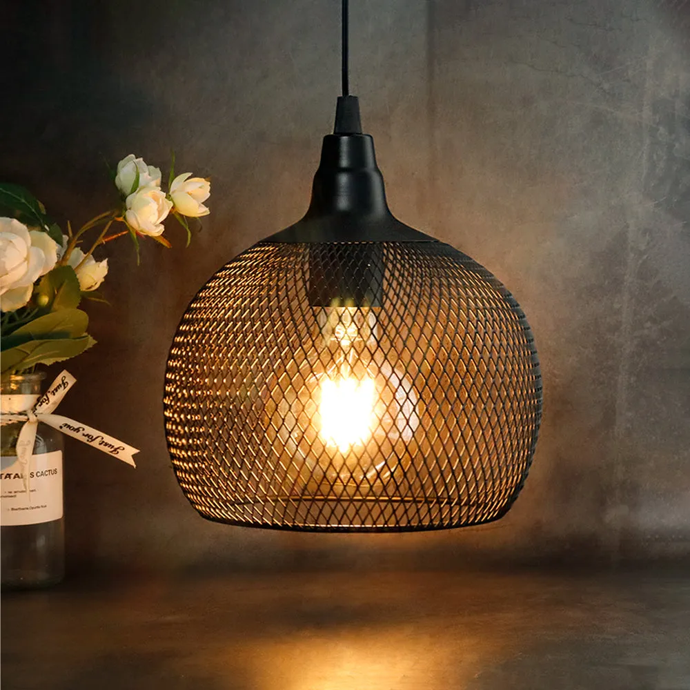 8.5"H Battery Powered Decorative Pendant Lamp(Round)