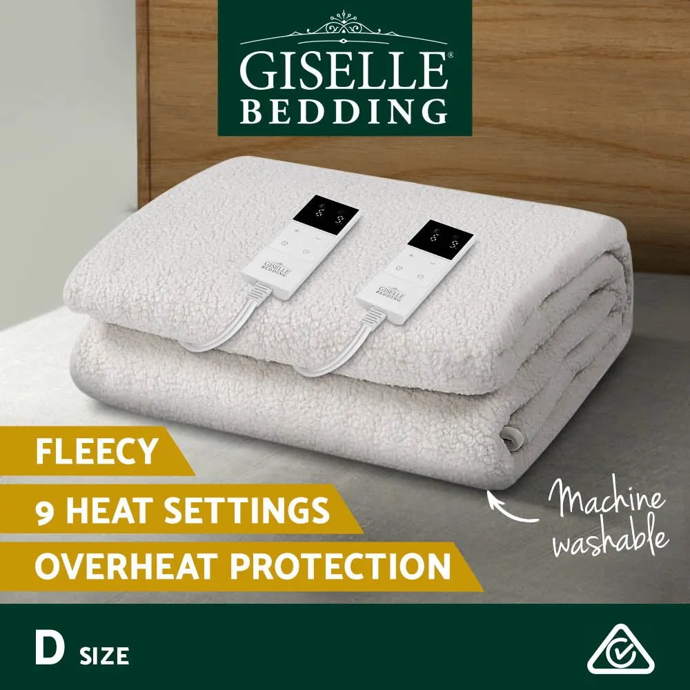 9 Setting Fully Fitted Electric Blanket - Double