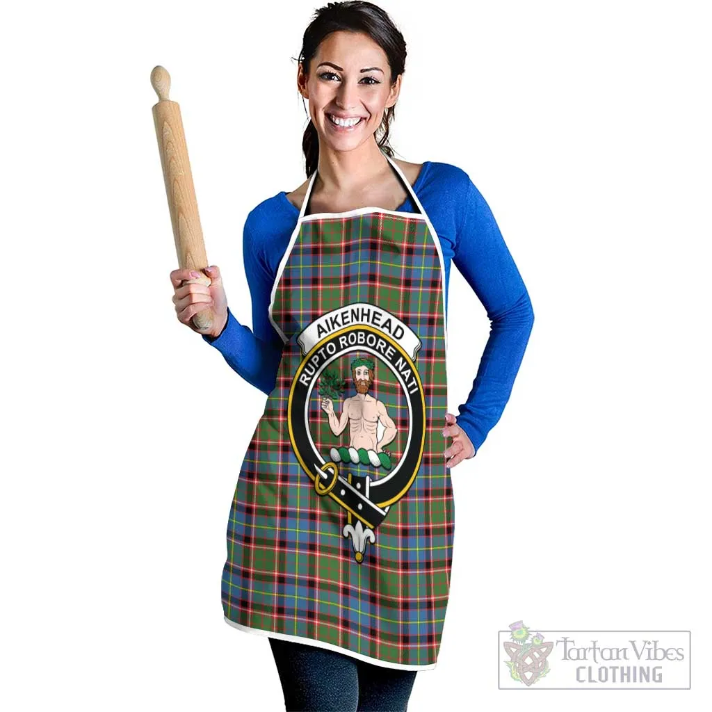 Aikenhead Tartan Apron with Family Crest