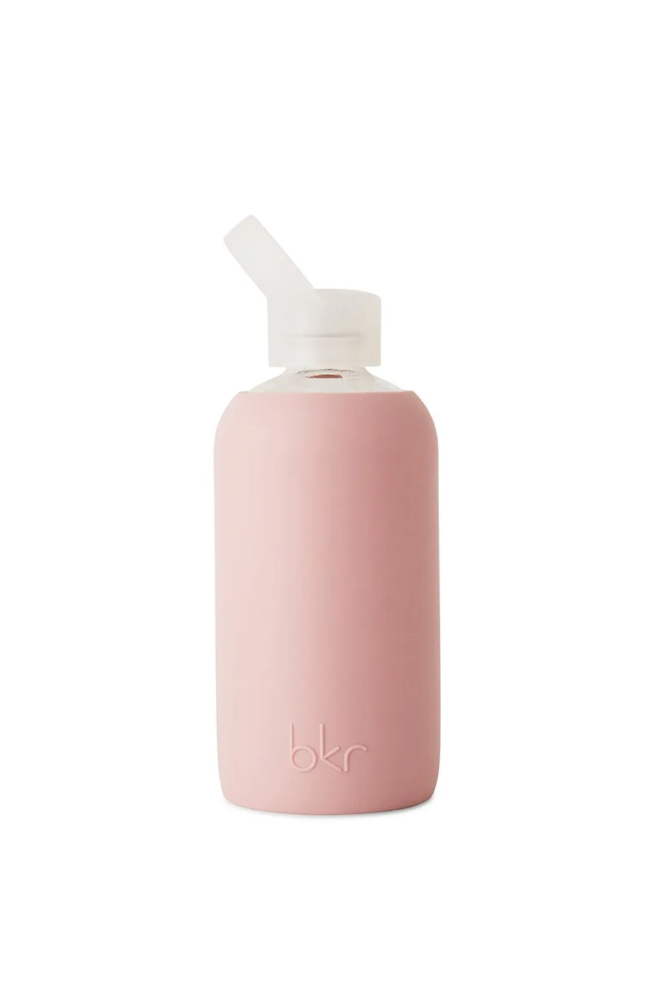 Alo Glass Water Bottle - 500mL - Pale Mauve