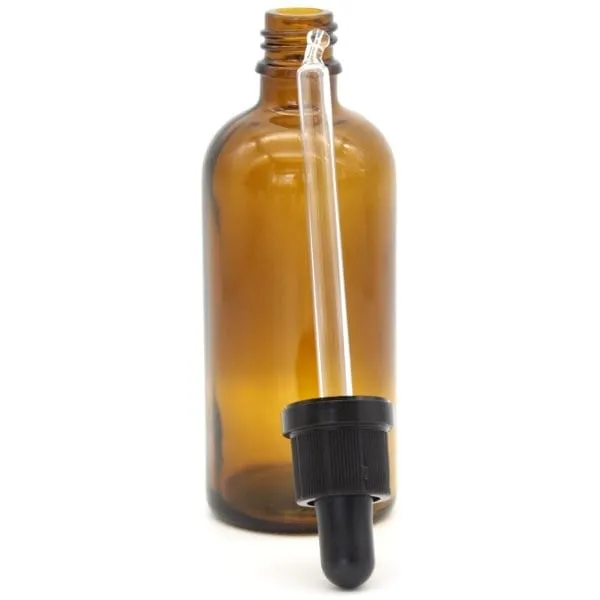 Amber Glass Dropper Bottle 100ml