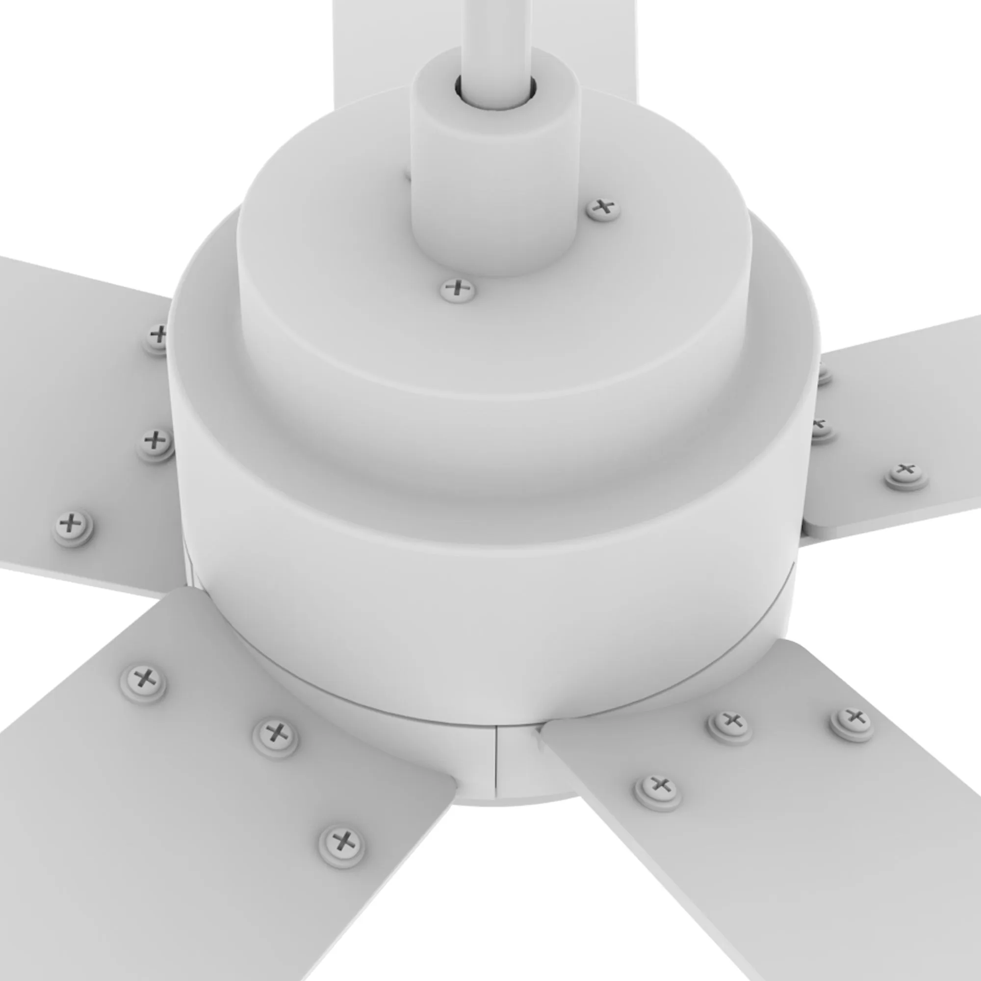 Aspen Smart Ceiling Fan with LED Light and Remote Outdoor/Indoor 52"