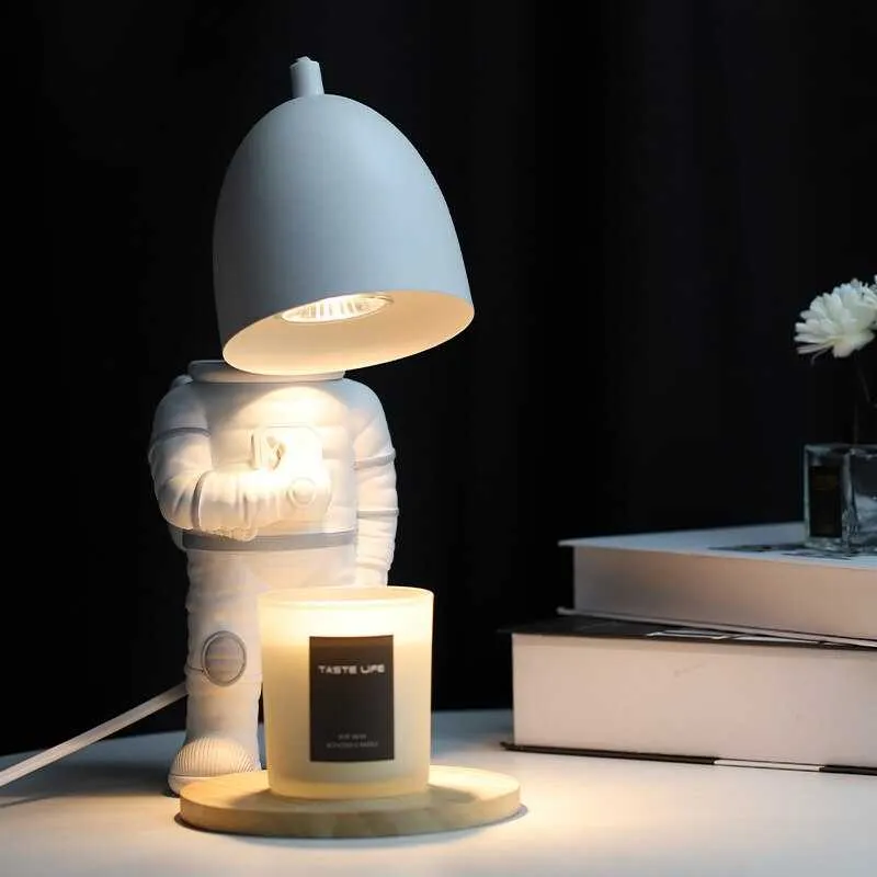 Astronaut Dimmable Table Lamp for Kids Room