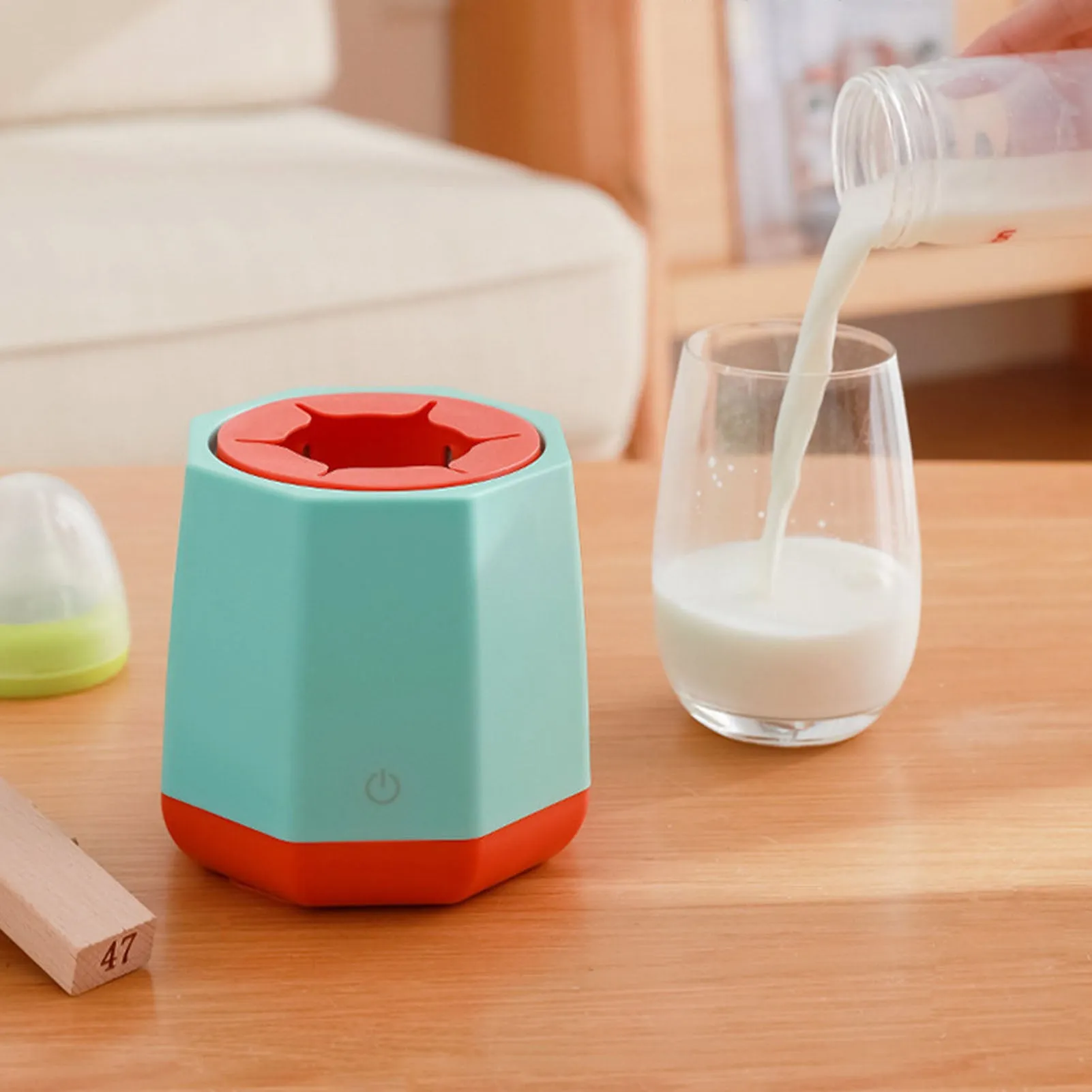 Automatic Baby Milk Bottle Shaker Three-speed Feeding Bottle Shaker Three-speed Automatically Mix Warm Formula Bottle Instantly