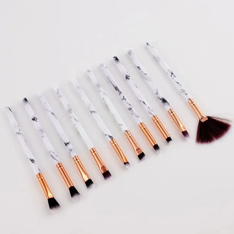 Beautiful 10 pcs Make up Brushes