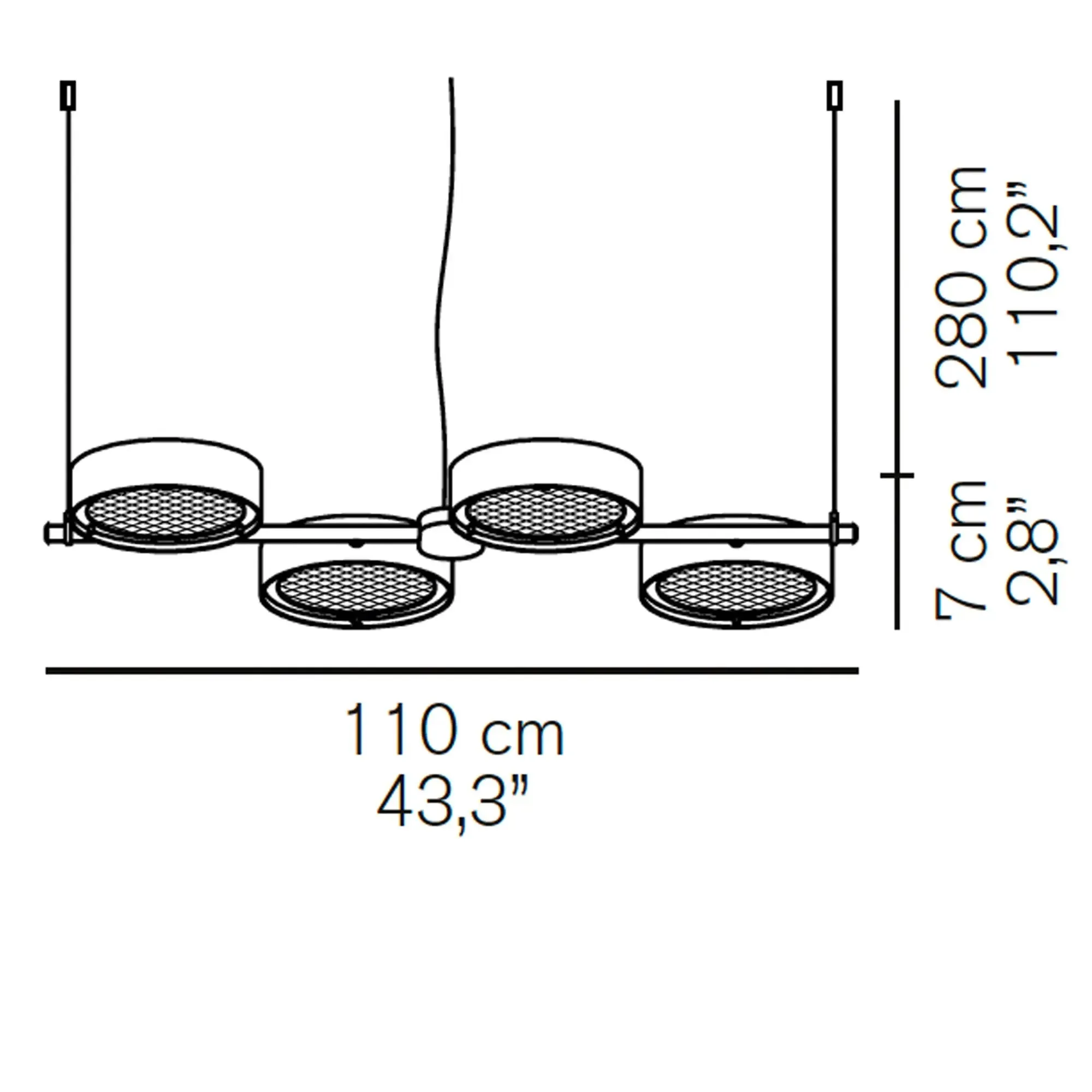 Berlin 823 - Pendent Lamp