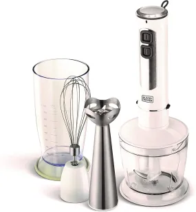 Black Decker, 400W 4-in-1, Blender with Chopper and Whisk, SB4000