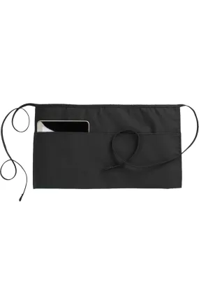 Black Waist Apron (3 Pockets)