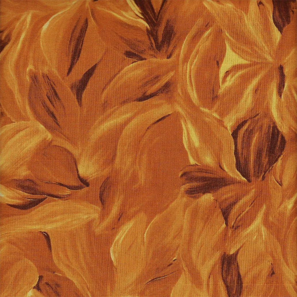 Blender Fabric, Orange 2, Petals yellow butternut 4259