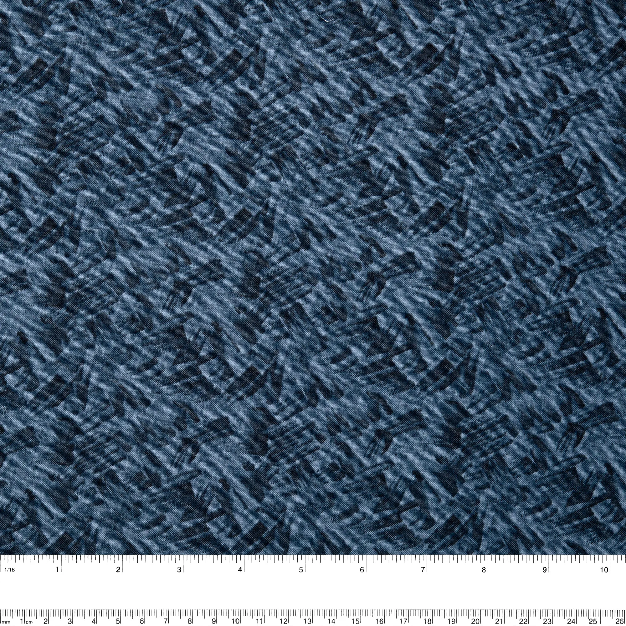 Blenders - Cotton Print - Grass - Indigo