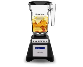 Blendtec Classic 575 FourSide Jar 75oz 6 Pre-programmed Cycles 10 speeds Blender Black