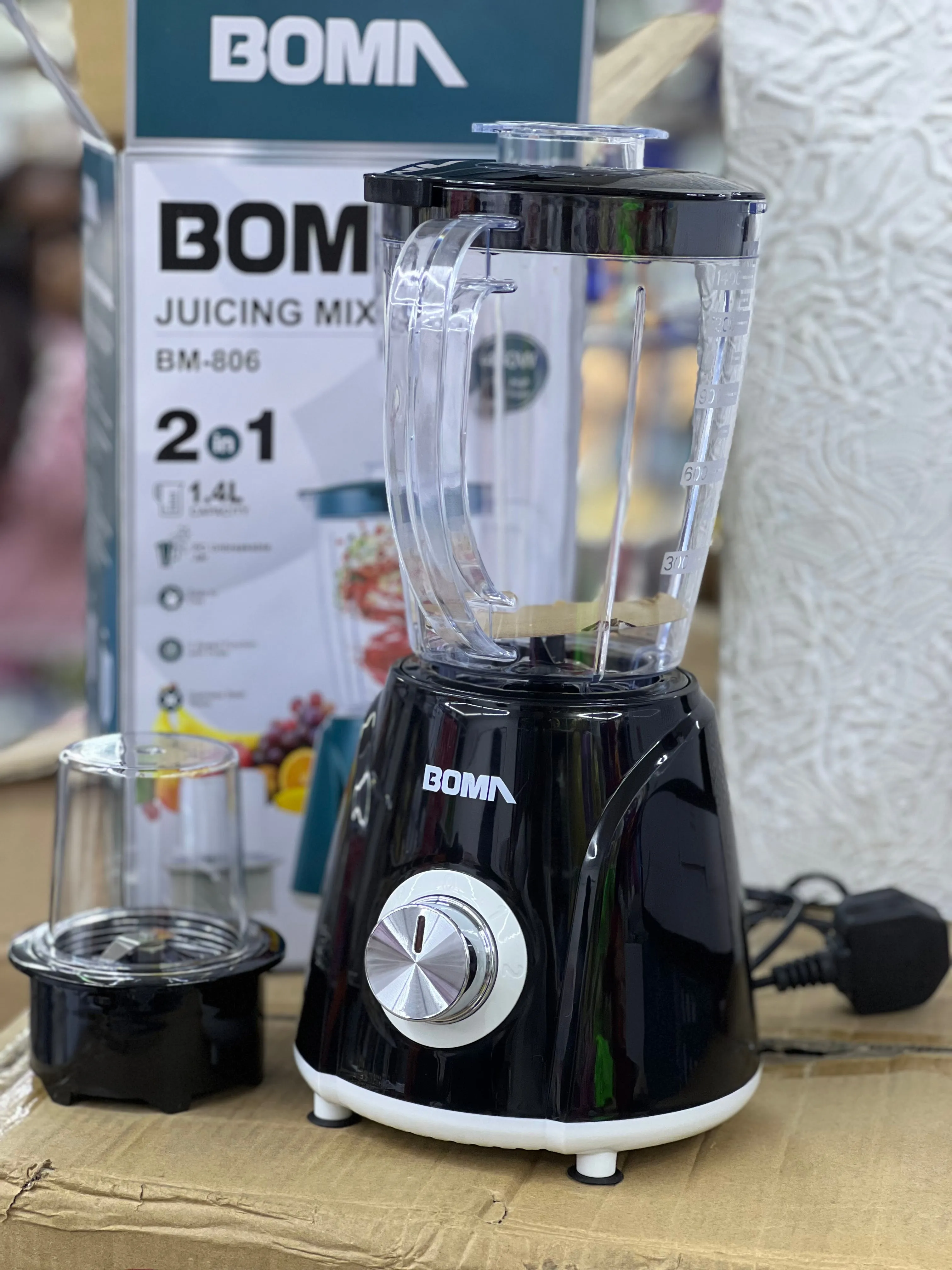 BOMA 2 in 1 JUICING MIXER