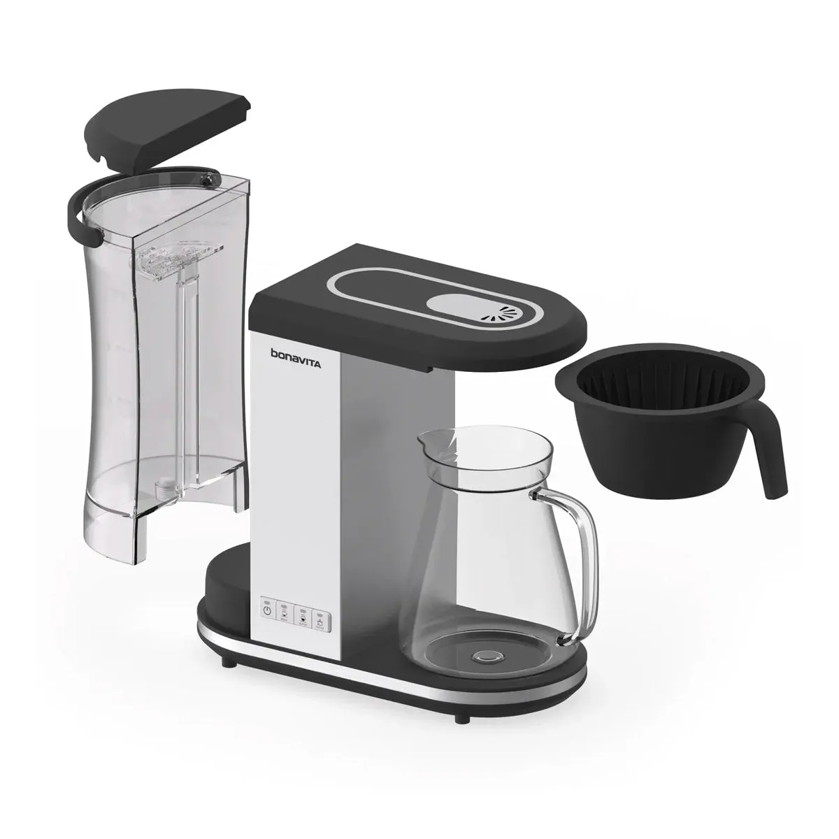 Bonavita Enthusiast 8-Cup Coffee Maker, Glass Carafe #BV2201GS