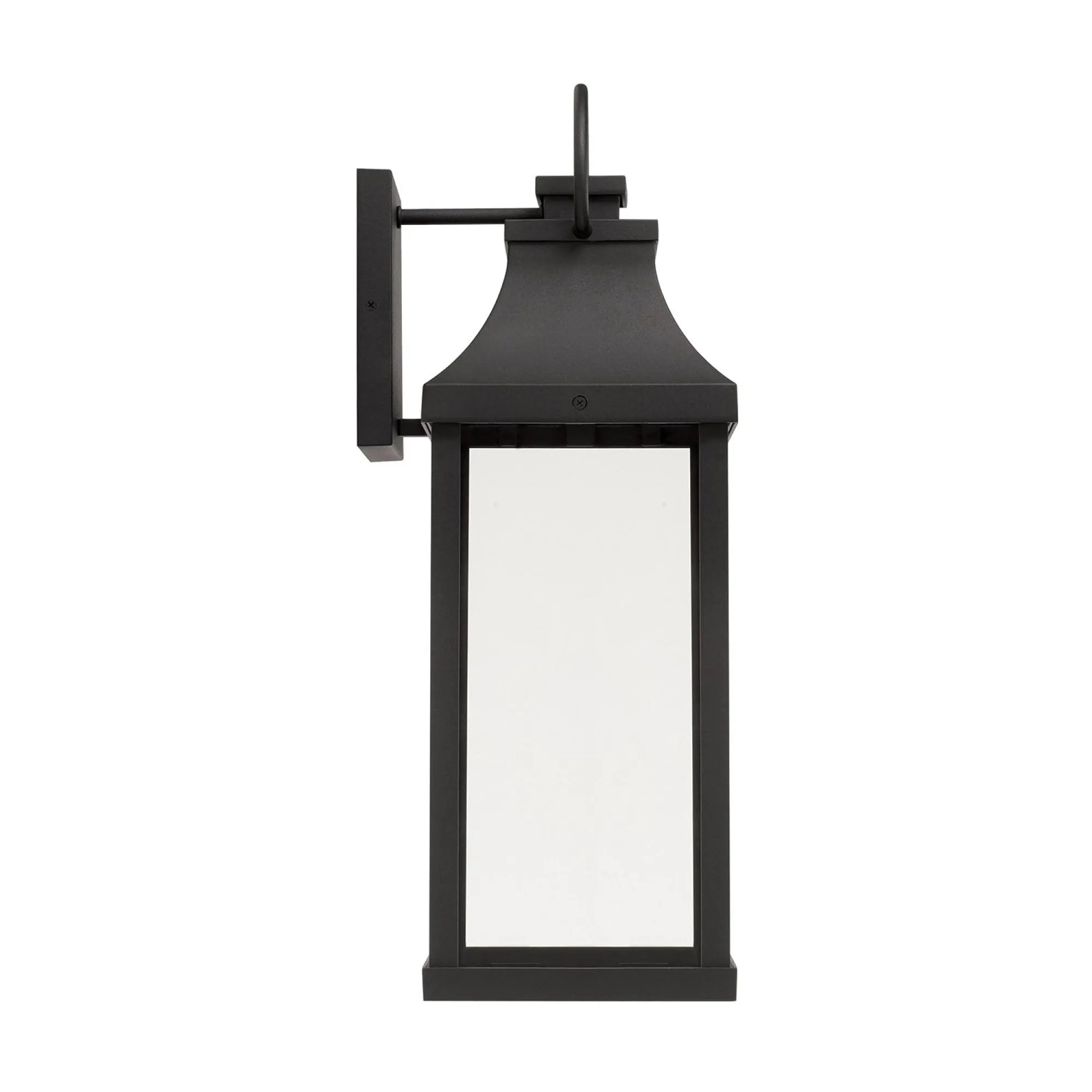 Bradford Night Sky Coastal Outdoor Wall Lantern - 20.75" Black