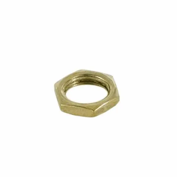 Brass Hex Nut, 1/8 IP