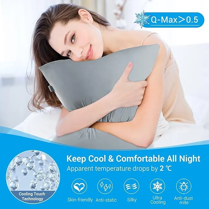 Breathable Cooling Comforter and Pillowcase Set Bundle