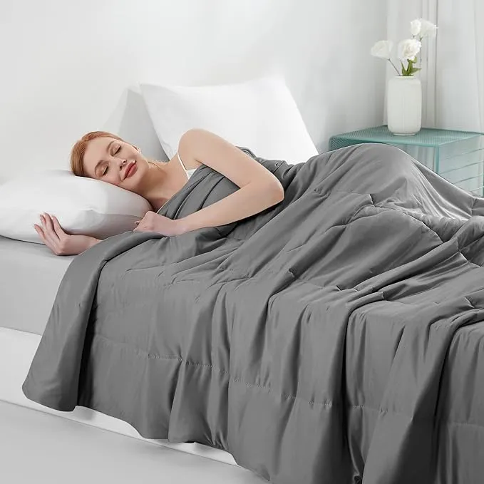 Breathable Cooling Comforter and Pillowcase Set Bundle