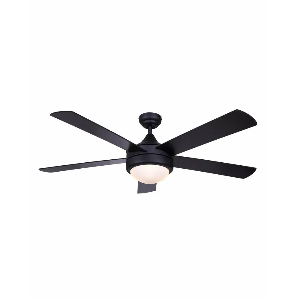 Canarm 52 Inch Preston Xvii Matte Black Ceiling Fan