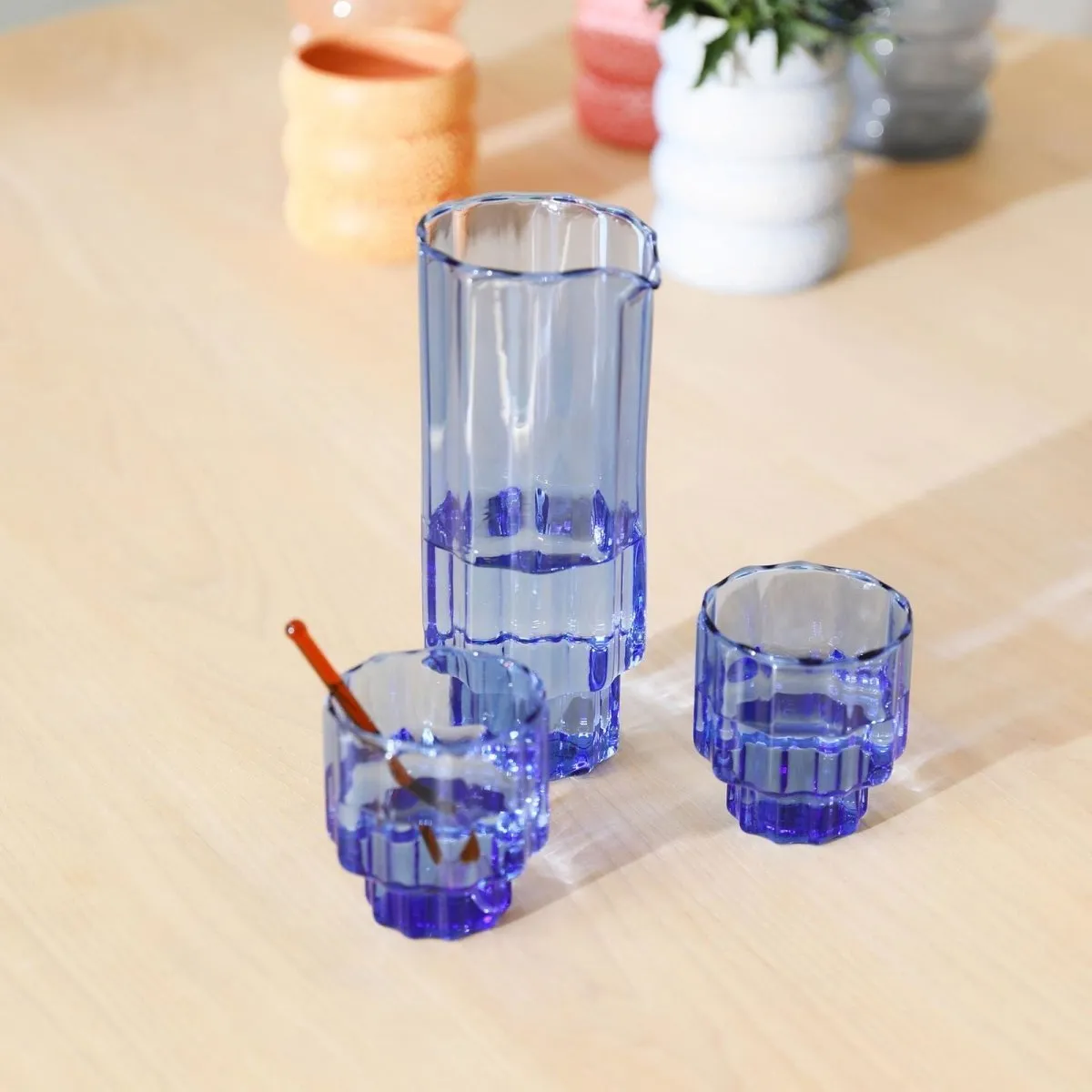 Carafe Bloom - Blue