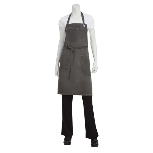 Chef Works ABAQ054PEW0 Bib Apron