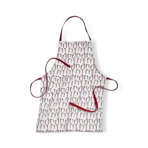 CHILD'S CANDY CANE APRON