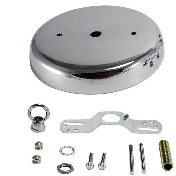 Chrome Plated round Canopy kit