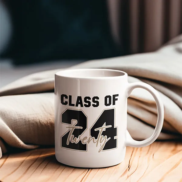 Class of 2024 Coffee Mug - Graduation Gift for Him or Her - 2024 Graduation Gift