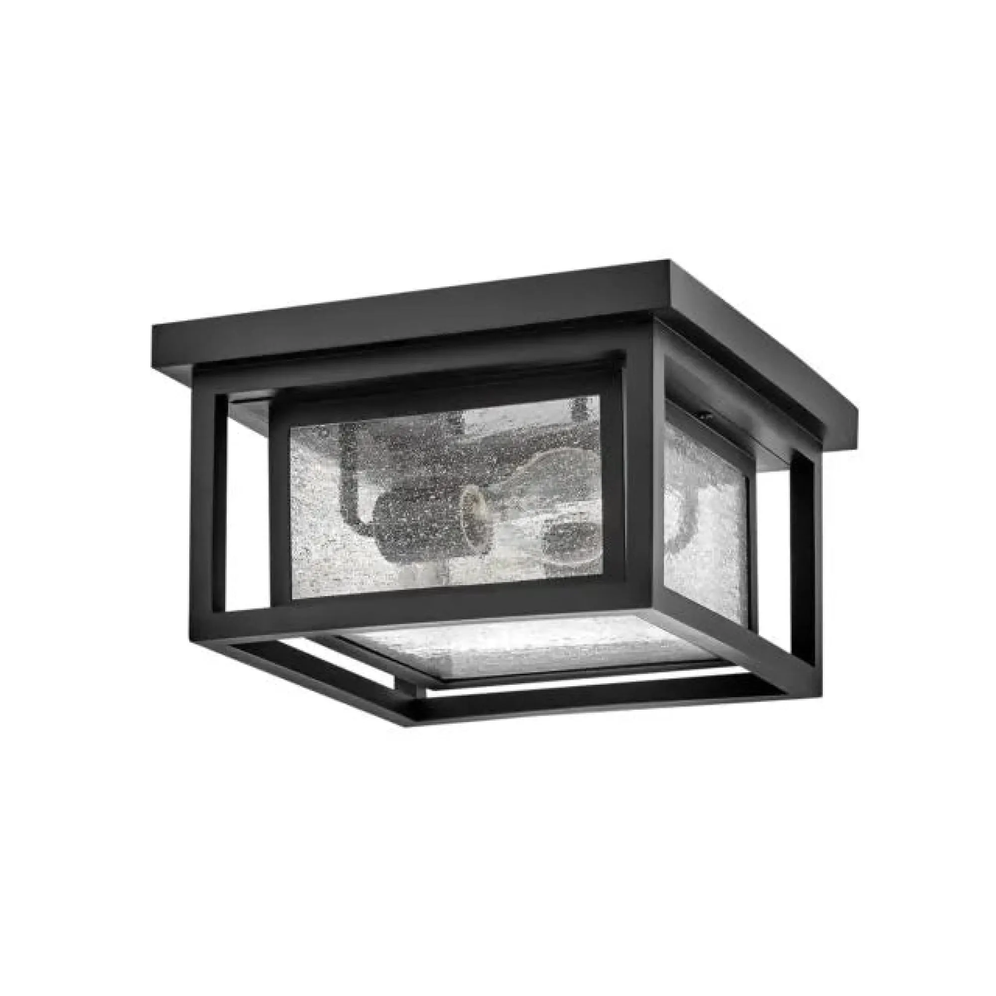 Clearwater Coastal Outdoor Flush Mount - Black