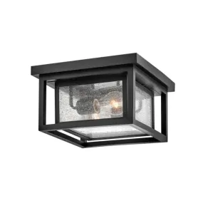 Clearwater Coastal Outdoor Flush Mount - Black