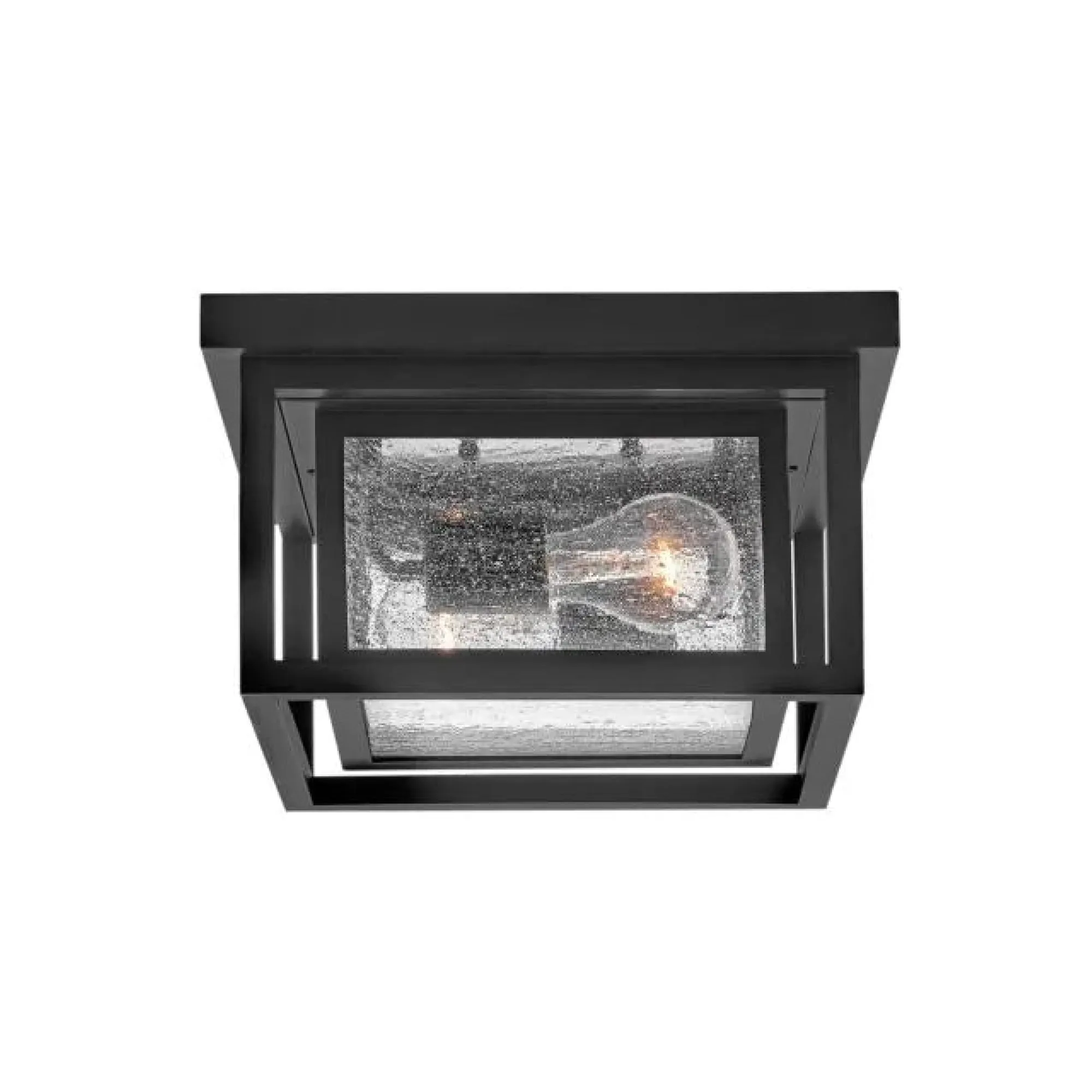 Clearwater Coastal Outdoor Flush Mount - Black