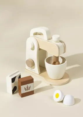 Coco Village Wooden Blender and Accessories