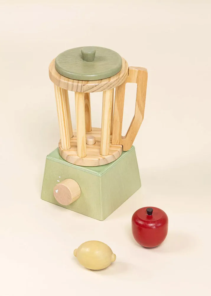 Coco Village Wooden Blender - SEAFOAM