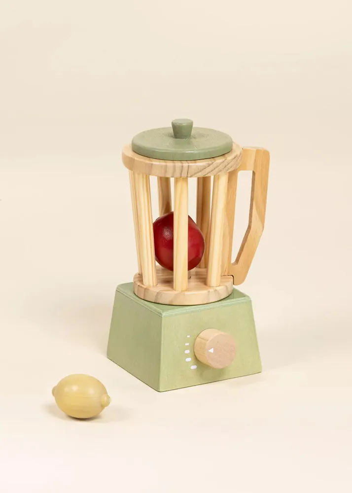 Coco Village Wooden Blender - SEAFOAM