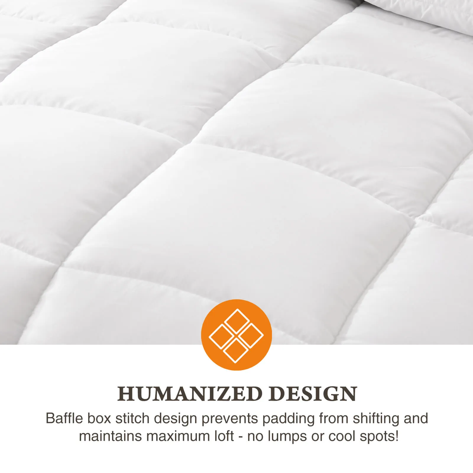 Comforter and Duvet Insert,All Season Down Alternative Comforters Hotel Blanket with Corner Tabs