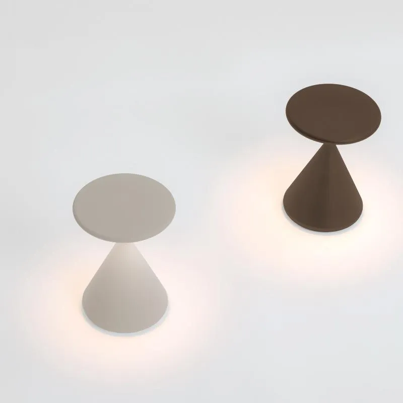 Conical Form Portable Table Lamp | Assorted Finishes