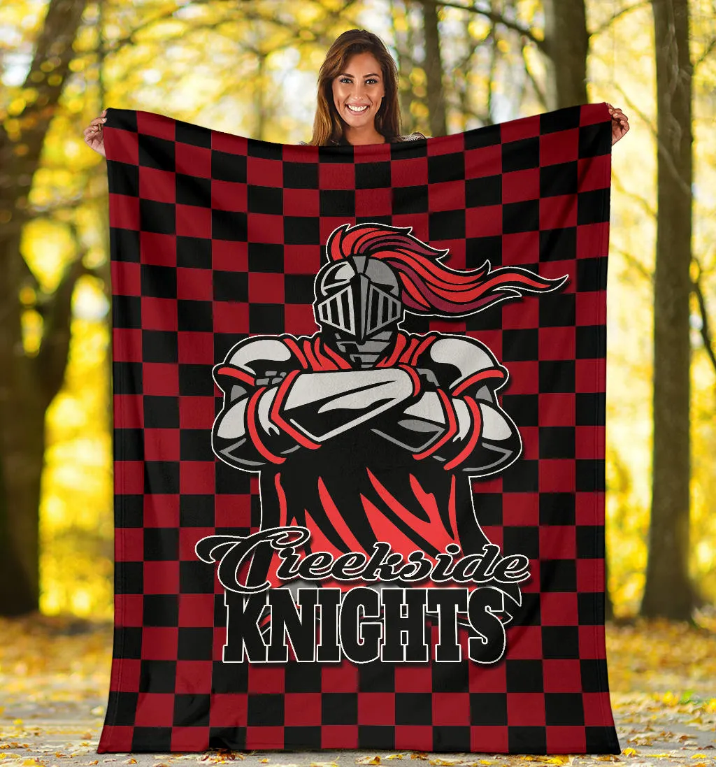 Creekside Knights-Checkered Blanket