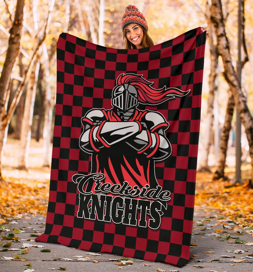 Creekside Knights-Checkered Blanket