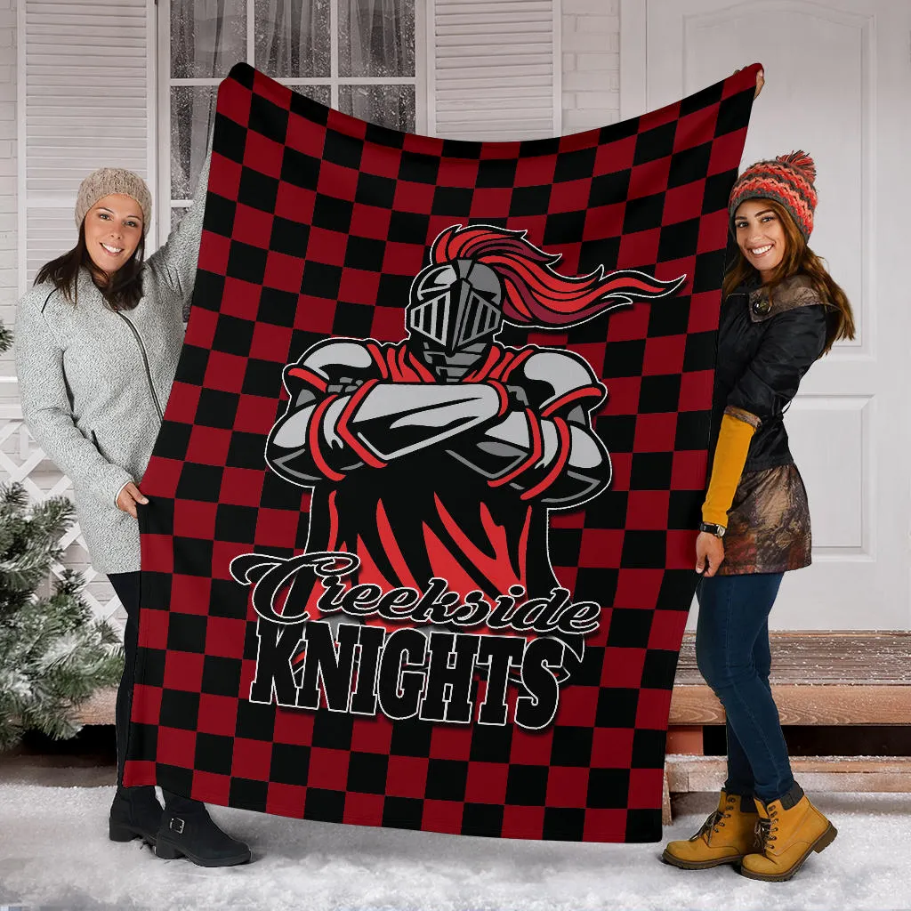 Creekside Knights-Checkered Blanket