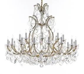 Crystal Chandelier Lighting Chandeliers H41" X W46" Great for the Foyer, Entry Way, Living Room, Family Room and More - A83-B62/52/2MT/24 1