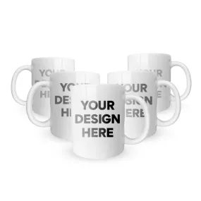 Custom Logo 11oz Ceramic Mugs