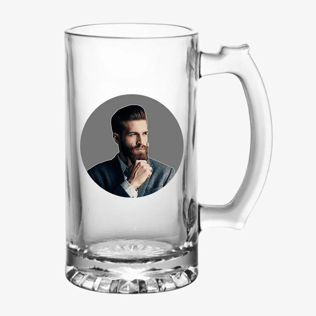 Customized Beer Mug Glass - Add Your Photo