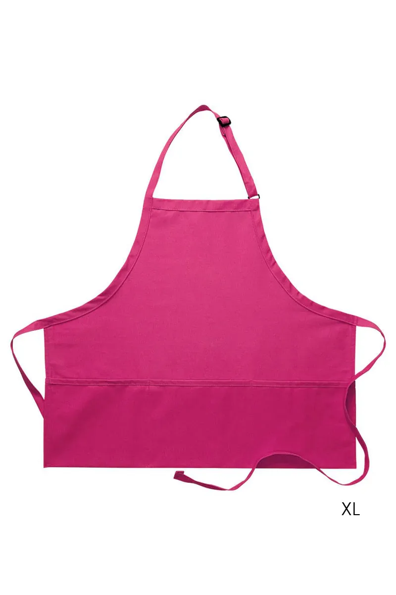 Deluxe Bib XL Adjustable Apron (3 Pockets)