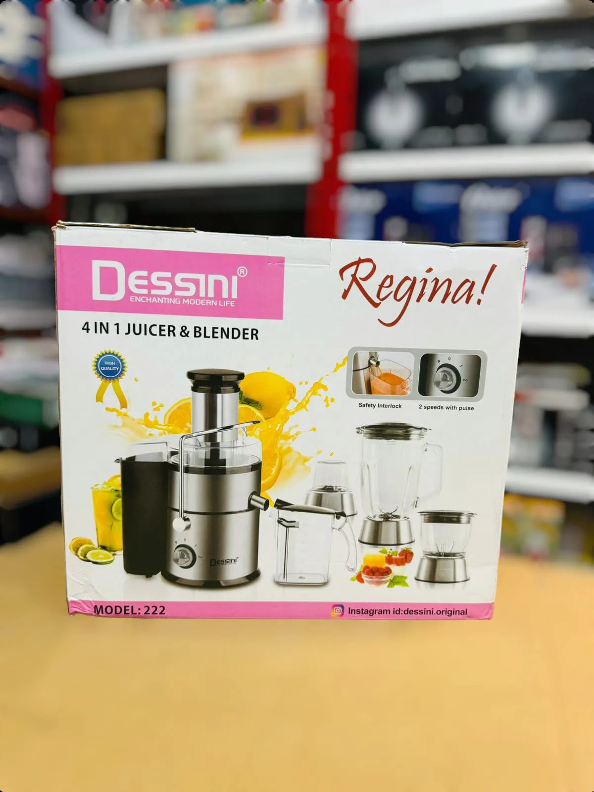 Dessini 4 In 1 Food Factory