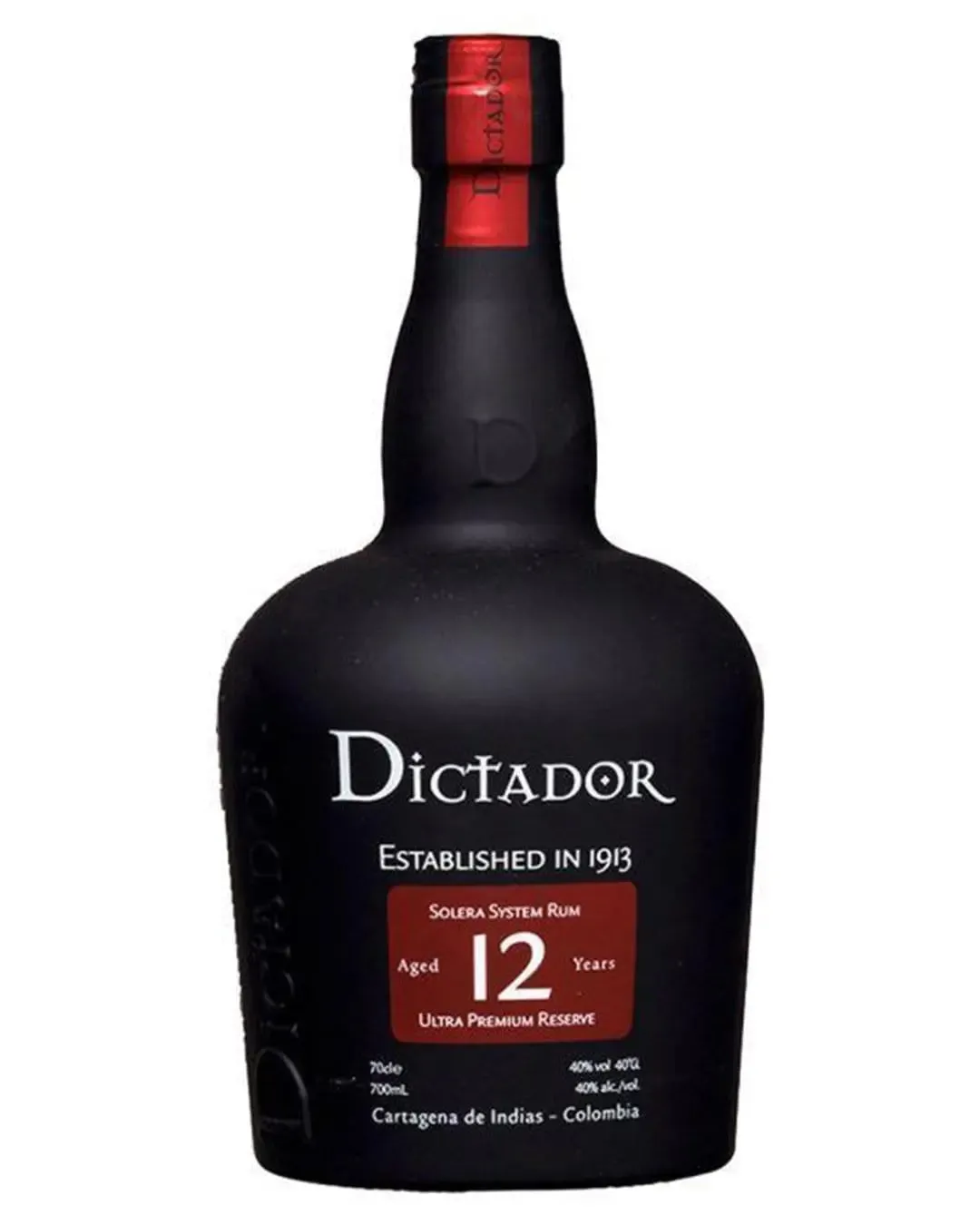 Dictador 12 Year Old Dark Rum, 70 cl