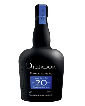 Dictador 20 Year Old Rum, 70 cl