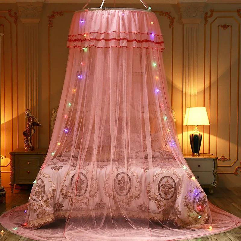 Dome princess wind ceiling mosquito net